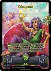 Dionysus (Full Art) - Divine Champions: Lifestream - Elestrals card