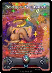 Resting on Your Laurels (Full Art) - Divine Champions: Lifestream - Elestrals card