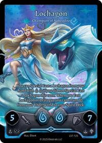 Lochagon - Champion of Aphrodite (Box Topper) - Divine Champions: Lifestream - Elestrals card
