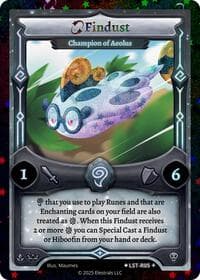 Findust - Champion of Aeolus (Stellar) - Divine Champions: Lifestream - Elestrals card