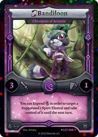 Bandiloon - Champion of Artemis (Stellar) - Divine Champions: Lifestream - Elestrals card