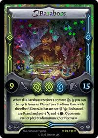 Baraboss (Serialized) - Divine Champions: Lifestream - Elestrals card