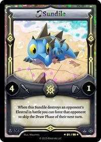 Sundile (Serialized) - Divine Champions: Lifestream - Elestrals card