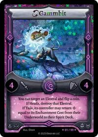 Gammbit (Serialized) - Divine Champions: Lifestream - Elestrals card