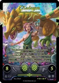 Ladogon - Champion of Dionysus (Serialized) - Divine Champions: Lifestream - Elestrals card