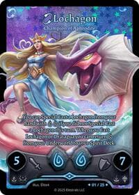 Lochagon - Champion of Aphrodite (Serialized) - Divine Champions: Lifestream - Elestrals card