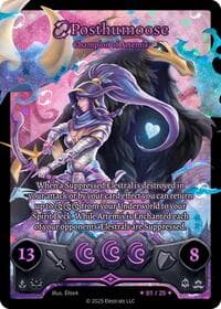 Posthumoose - Champion of Artemis (Serialized) - Divine Champions: Lifestream - Elestrals card
