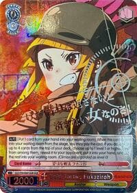 Bold Tactic, Fukaziroh (GGR) (Silver Stamp) - SAO Alternative–Gun Gale Online - Weiss Schwarz card