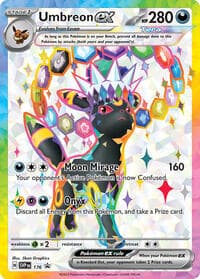 Umbreon ex - 176 - SV: Scarlet & Violet Promo Cards - Pokemon card