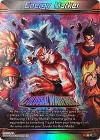 Energy Marker - Colossal Warfare (M-17) (Silver) - Prismatic Clash - Dragon Ball Super: Masters card