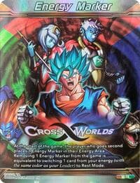 Energy Marker - Cross Worlds (M-16) (Silver) - Prismatic Clash - Dragon Ball Super: Masters card