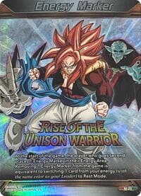 Energy Marker - Rise of the Unison Warrior (M-23) (Silver) - Prismatic Clash - Dragon Ball Super: Masters card