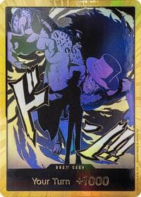 DON!! Card (Rob Lucci) (Gold) - Premium Booster -The Best- Vol. 2 - One Piece Card Game card