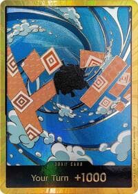 DON!! Card (Jinbe) (Gold) - Premium Booster -The Best- Vol. 2 - One Piece Card Game card