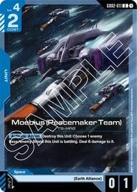 Moebius (Peacemaker Team) - Dual Impact - Gundam Card Game card