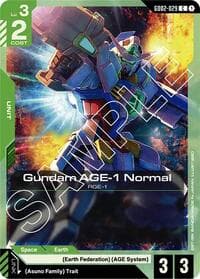 Gundam AGE-1 Normal (GD02-029) - Dual Impact - Gundam Card Game card