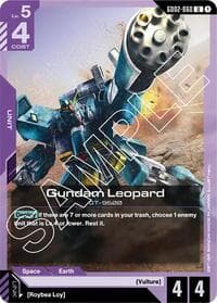 Gundam Leopard - Dual Impact - Gundam Card Game card