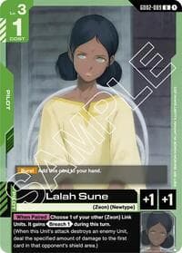 Lalah Sune - Dual Impact - Gundam Card Game card