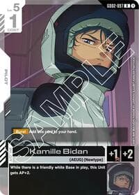 Kamille Bidan - Dual Impact - Gundam Card Game card