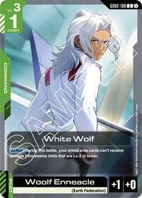 White Wolf - Dual Impact - Gundam Card Game card