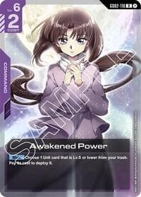Awakened Power - Dual Impact - Gundam Card Game card