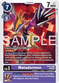 Matadormon - Hackers' Slumber - Digimon Card Game card