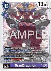 GranDracmon - Hackers' Slumber - Digimon Card Game card