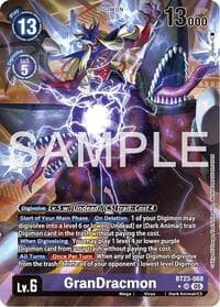 GranDracmon (Alternate Art) - Hackers' Slumber - Digimon Card Game card