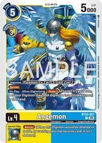 Angemon - Hackers' Slumber - Digimon Card Game card