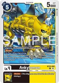 Ankylomon - Hackers' Slumber - Digimon Card Game card