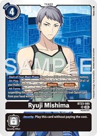 Ryuji Mishima - Hackers' Slumber - Digimon Card Game card