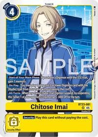 Chitose Imai - Hackers' Slumber - Digimon Card Game card