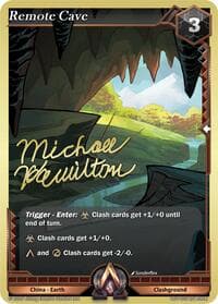 Remote Cave - Champion Deck: Michael Hamilton - Alpha Clash card