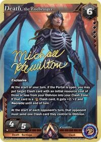 Death, the Endbringer - Champion Deck: Michael Hamilton - Alpha Clash card