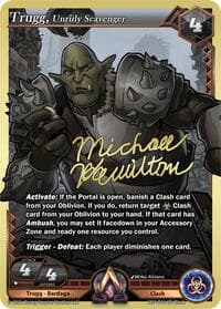 Trugg, Unruly Scavenger - Champion Deck: Michael Hamilton - Alpha Clash card