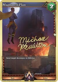 Magnate's Plan - Champion Deck: Michael Hamilton - Alpha Clash card