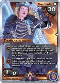Death, Chaos Bringer - Champion Deck: Zach Bunn - Alpha Clash card
