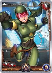 Moxie, the Decisive - Champion Deck: Zach Bunn - Alpha Clash card