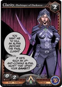 Clarity, Harbinger of Darkness - Echoes of Eternity - Alpha Clash card