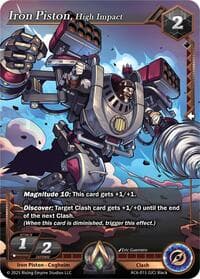 Iron Piston, High Impact - Echoes of Eternity - Alpha Clash card
