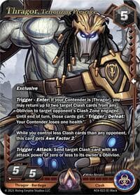 Thragor, Terrorizing Presence - Echoes of Eternity - Alpha Clash card