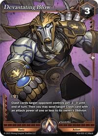 Devastating Blow - Echoes of Eternity - Alpha Clash card