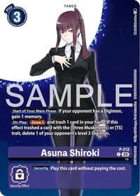 Asuna Shiroki (Hacker's Slumber Box Promotion Pack) - Digimon Promotion Cards - Digimon Card Game card