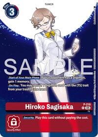 Hiroko Sagisaka (Hacker's Slumber Box Promotion Pack) - Digimon Promotion Cards - Digimon Card Game card
