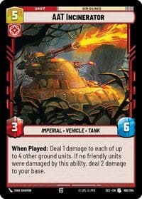 AAT Incinerator - Secrets of Power - Star Wars: Unlimited card
