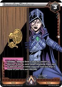 From the Shadows - Echoes of Eternity - Alpha Clash card
