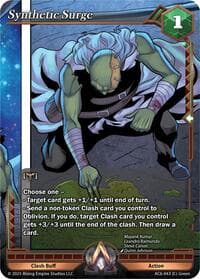 Synthetic Surge - Echoes of Eternity - Alpha Clash card