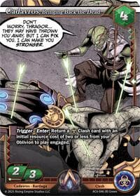 Cadavros, Bringing Back the Dead - Echoes of Eternity - Alpha Clash card