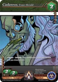 Cadavros, Toxic Herald - Echoes of Eternity - Alpha Clash card