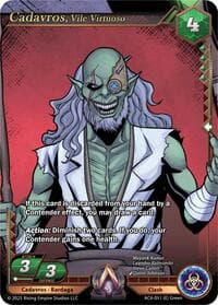 Cadavros, Vile Virtuoso - Echoes of Eternity - Alpha Clash card